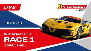 Ferrari Challenge North America Coppa Shell – Indianapolis, Race 1