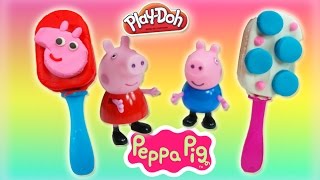 Peppa Pig Play Doh Creations, Peppa Pig Ice cream Play Doh Toys, Play Doh Videos