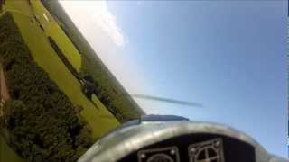 Parkzone T-28 Trojan Onboard Camera (go-pro) and Dynam P-51 Mustang