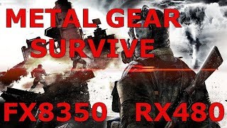 Metal Gear Survive FX8350 RX480 (Beta)