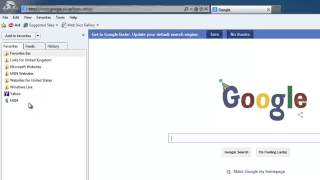 Remove Favorites From Internet Explorer