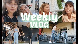 WEEKLY VLOG: Aula de yoga, andar de bicicleta e Bordéus | SofiaBBeauty