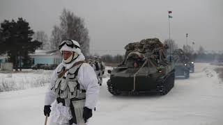 Десантирование из Ил-76 в рамках двустороннего учения с ивановским соединением ВДВ