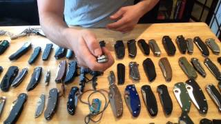My folding knife and neck knife collection! Part 1