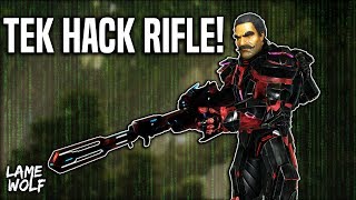 TEK TIER HACK GUN! - A Lame Wolf Skit (ARK: Survival Evolved)