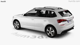 Skoda Kamiq 2019 3D model by Hum3D.com