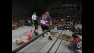 8 13 98 WCW Thunder   Disco Inferno and Alex Wright vs Public Enemy also Faces of Fear