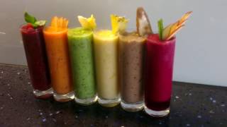 6 FROZEN Fruit Smoothies with the [Nutri Bullet]
