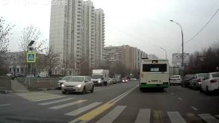 Экзаменационный маршрут в Марьино.