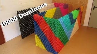 My Biggest Wall Ever - 10.000 Dominoes