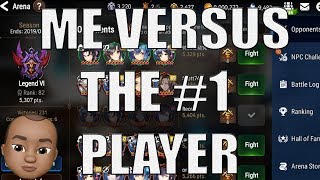 Demone Vs Recc The Rank 1 Global Arena Leader: Epic Seven