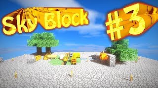 Майнкрафт Выживани - SkyBlok # 3 Улучшение Кафе