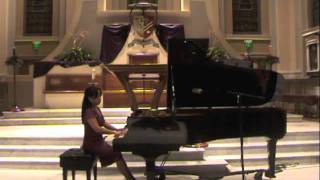 Aileen Chanco - Live 12-19-11 Bach English Suite no 3_ Prelude-Allemande-Courente