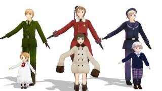 MMD x APH jumping animation test