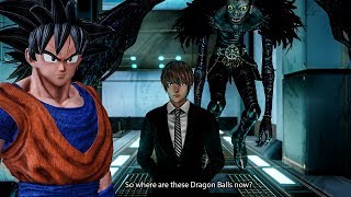 Light Yagami Wants To Summon Shenron! JUMP FORCE - Boruto vs Gon & Vegeta  Story Mode Gameplay
