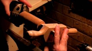 Wood thread cutting
