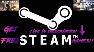 OMG FREE STEAM GAMES WORKS (2017, 2018, 2019 , AND 2020) BEST HACK EVERY GET ANY GAME FOR FREE!!!!!!