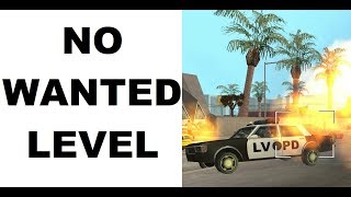 CJ goes to Las Venturas without getting a Wanted Level - during the mission Drive-By