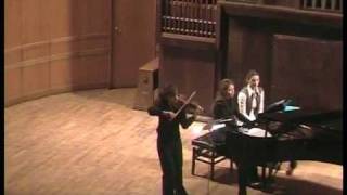 Robert Schumann-Romanze op.94№1.Elena Revich&Polina Osetinskaya.