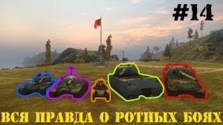 Вся правда о World of Tanks 14 часть "Про ротные бои"