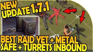 NEW UPDATE 1.7.1 - BEST RAID YET - NEW TURRET + SAFE INBOUND - Last Day On Earth Survival 1.7 Update