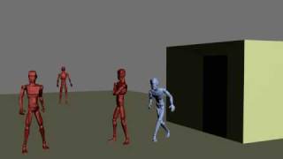 3D Animated Fight Scene