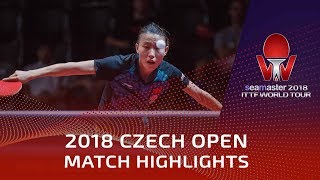 Wu Yang vs Sabine Winter | 2018 Czech Open Highlights (1/4)