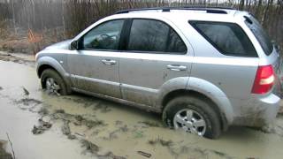 Kia Sorento BL | Киа Соренто - гряземес в Афонино /оффроад/offroad/покатушки