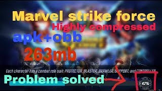 How to download Marvel strike force apk+obb for android