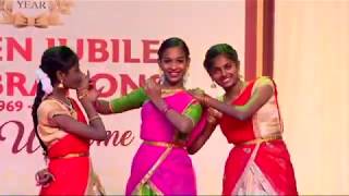 Kannada Sangha Hr. Sec School (9th Std. Girls Dance ) - Golden Jubilee Celebration 2020