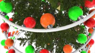 «Rockin Around The Christmas Tree» — шаблон видеозаставки free Intro template  Редактор — Adobe Afte
