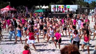 VIDEO Flashmob Islandfit 2012 Maria Madrid y Mari Carmen