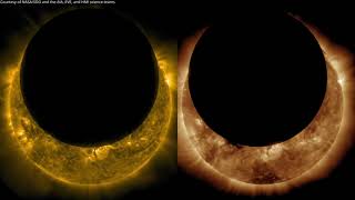 Lunar Transit observed by the Solar Dynamics Observatory (4K UHD)