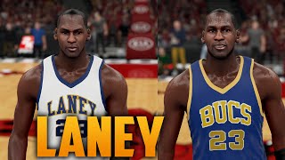 NBA 2K16 Laney Buccaneers Jersey Tutorial (Michael Jordan Highschool)