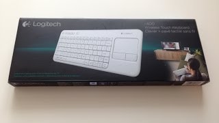 Silent Unboxing: Logitech K400 White Wireless Keyboard