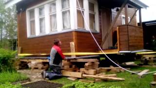 Передвижки домов. Как передвигаются дома.