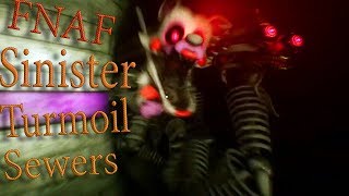 ХОРРОР С МАНГЛ! ПРОХОЖДЕНИЕ FNAF Sinister Turmoil Sewers.