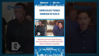 SHORT | Mantan Preman Tanah Abang Hercules Kunjungi Gibran Rakabuming di Solo