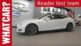 Tesla Model S tested by the What Car? Reader Test Team