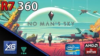 No Man's Sky On AMD Radeon R7 360 OC 2GB GDDR5 | 1080p | MED | FPS - TEST