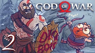 God of War HARD MODE (God of War 4) Part 2 - w/ The Completionist