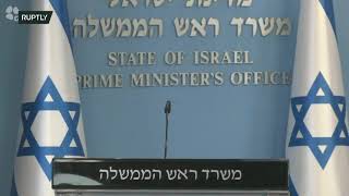 LIVE: Israeli PM Bennett holds press briefing on coronavirus situation in the country