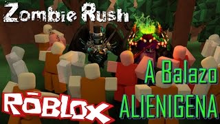 Roblox | Zombie Rush - Yo solo con 1000 Zombies :V