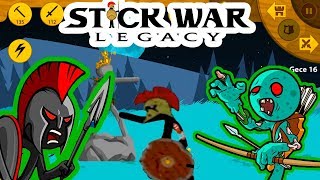 Zombi Giant Spearton | LEAF ITEM ZOMBİ MOD #3 | Stick War Legacy