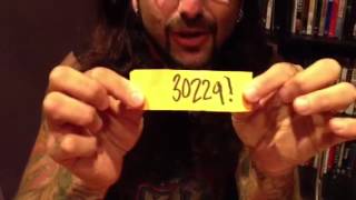 Drawing for Mike Portnoy Charity Raffle - Round 1