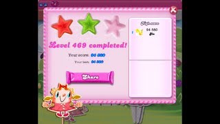 Candy Crush Saga Level 469 ★★ NO BOOSTER