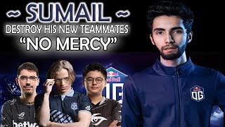 OG.SUMAIL VS. NEW TEAMMATES (TOPSON, MIDONE && SAKSA) - THE GOD IS BACK!!! + RAMPAGE!!! - DOTA 2