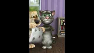 бедный кот Talking Tom
