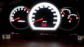 Lacetti dash,"arrows test", led backlight