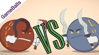 Дота2 против Лиги Легенд - GameBalls